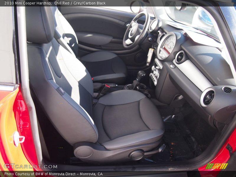 Chili Red / Grey/Carbon Black 2010 Mini Cooper Hardtop
