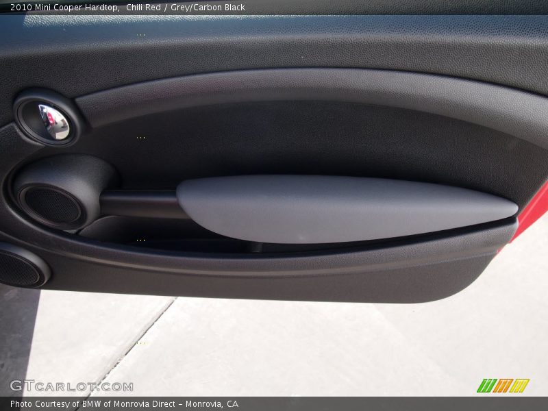 Chili Red / Grey/Carbon Black 2010 Mini Cooper Hardtop