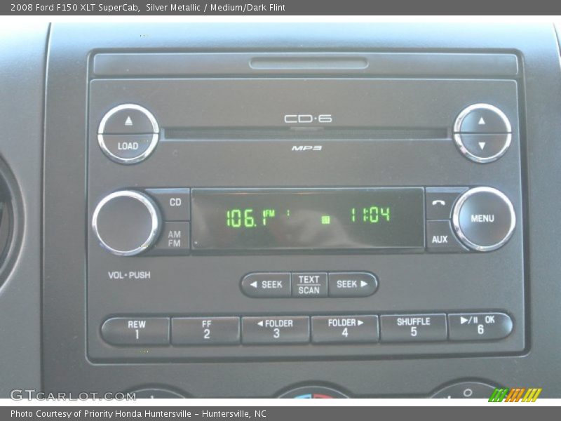 Silver Metallic / Medium/Dark Flint 2008 Ford F150 XLT SuperCab