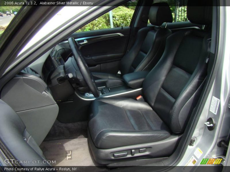 Alabaster Silver Metallic / Ebony 2006 Acura TL 3.2