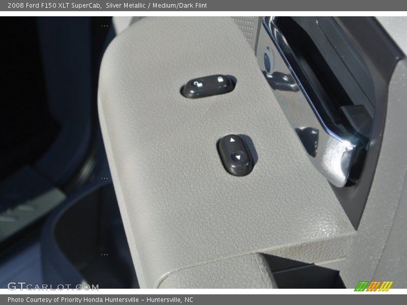 Silver Metallic / Medium/Dark Flint 2008 Ford F150 XLT SuperCab