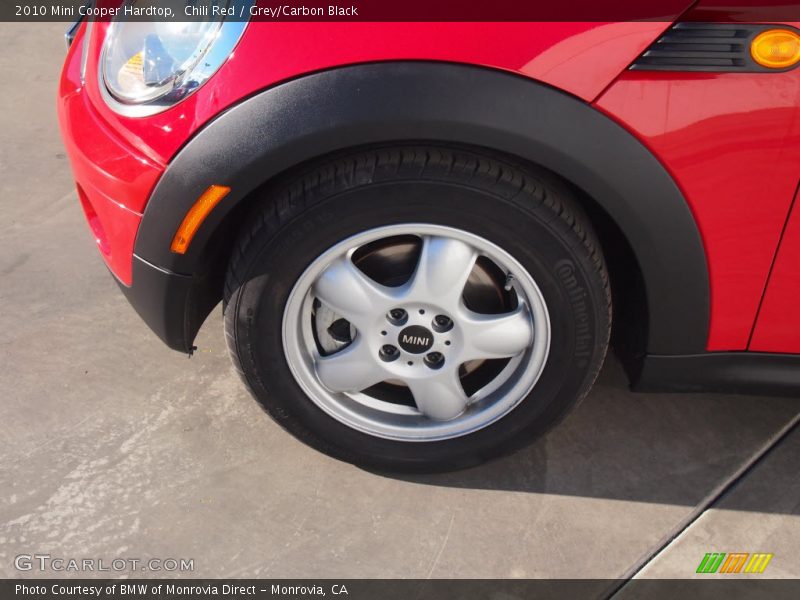 Chili Red / Grey/Carbon Black 2010 Mini Cooper Hardtop