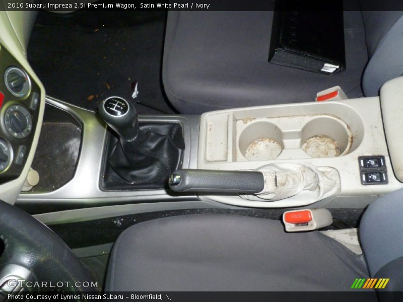 Satin White Pearl / Ivory 2010 Subaru Impreza 2.5i Premium Wagon