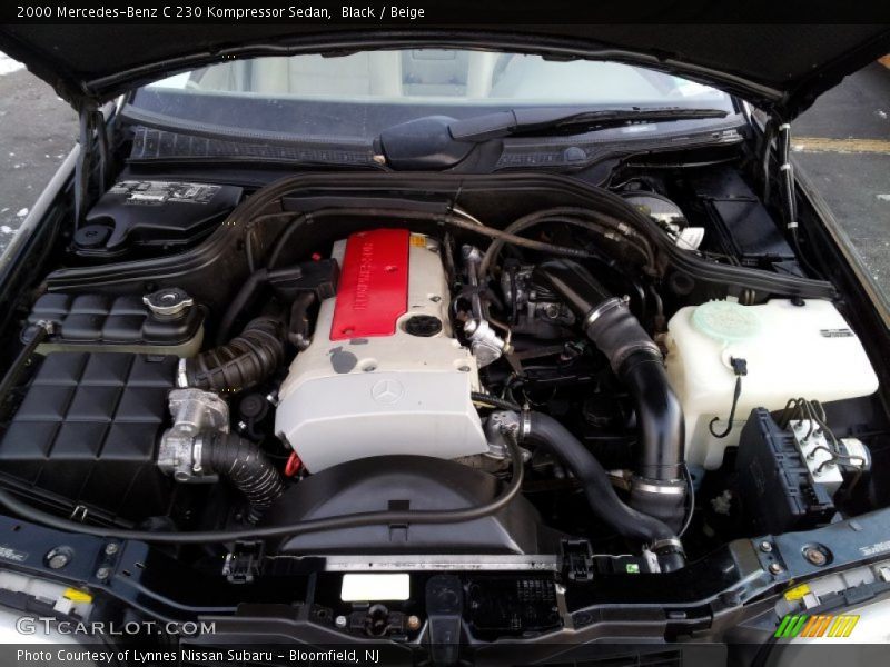 Black / Beige 2000 Mercedes-Benz C 230 Kompressor Sedan