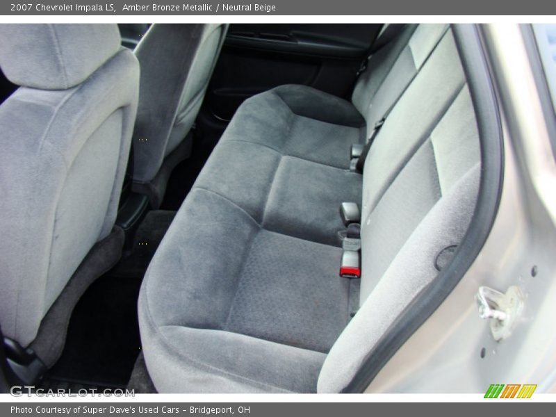 Amber Bronze Metallic / Neutral Beige 2007 Chevrolet Impala LS