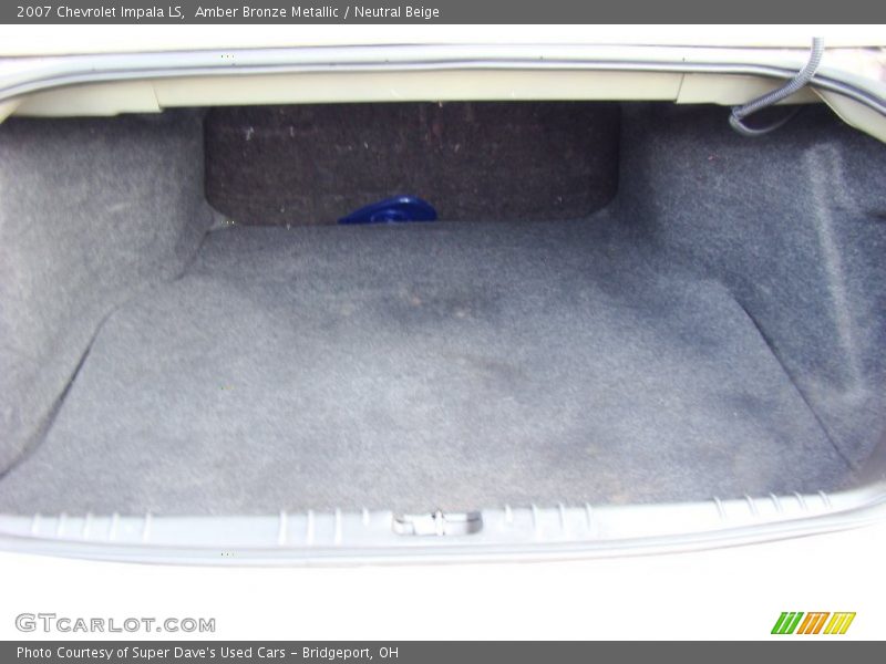 Amber Bronze Metallic / Neutral Beige 2007 Chevrolet Impala LS
