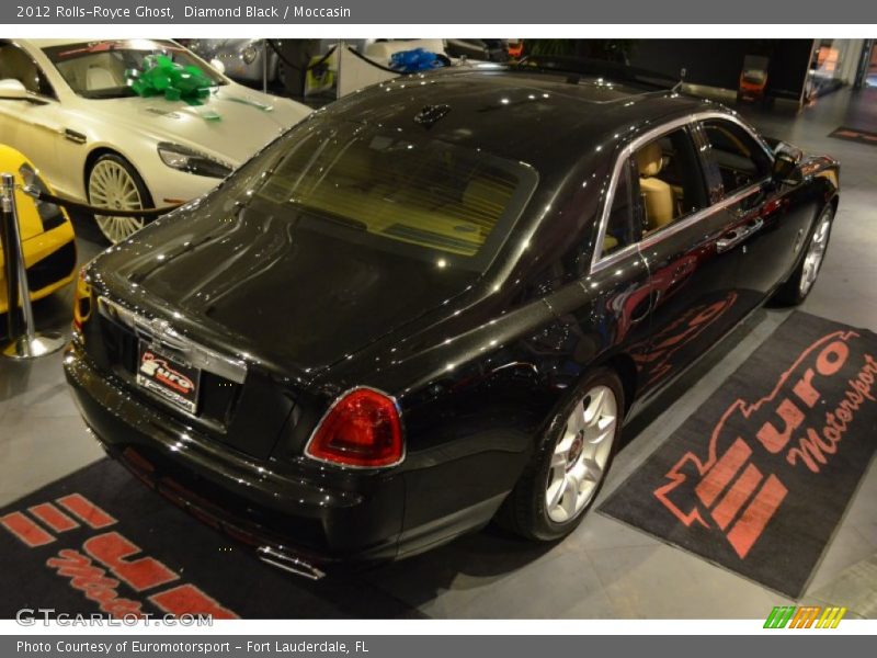 Diamond Black / Moccasin 2012 Rolls-Royce Ghost