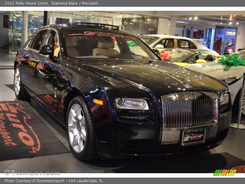 Diamond Black / Moccasin 2012 Rolls-Royce Ghost