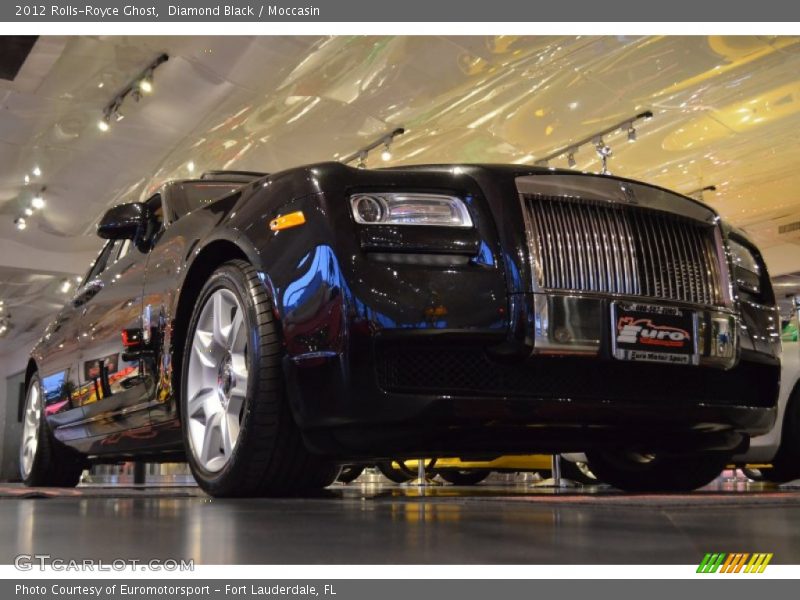 Diamond Black / Moccasin 2012 Rolls-Royce Ghost