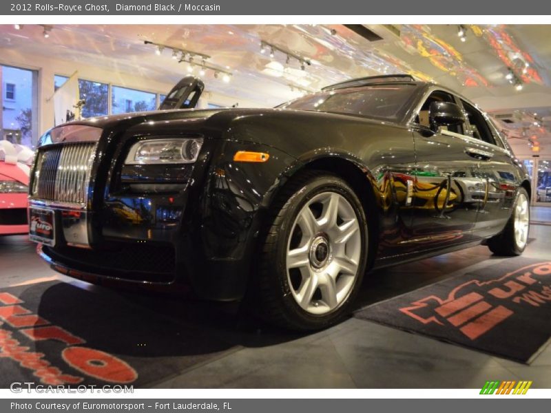 Diamond Black / Moccasin 2012 Rolls-Royce Ghost