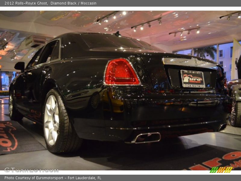 Diamond Black / Moccasin 2012 Rolls-Royce Ghost