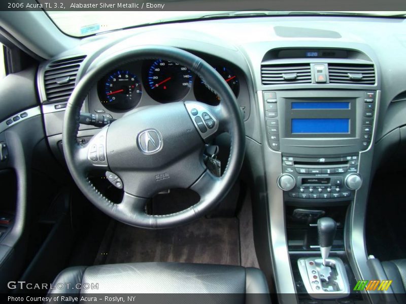 Alabaster Silver Metallic / Ebony 2006 Acura TL 3.2