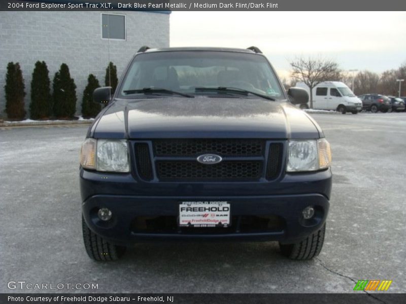 Dark Blue Pearl Metallic / Medium Dark Flint/Dark Flint 2004 Ford Explorer Sport Trac XLT