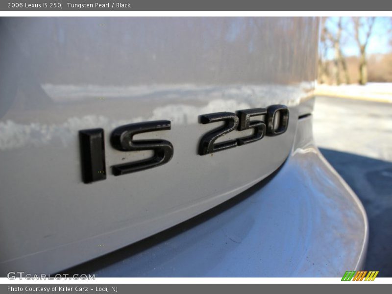 Tungsten Pearl / Black 2006 Lexus IS 250