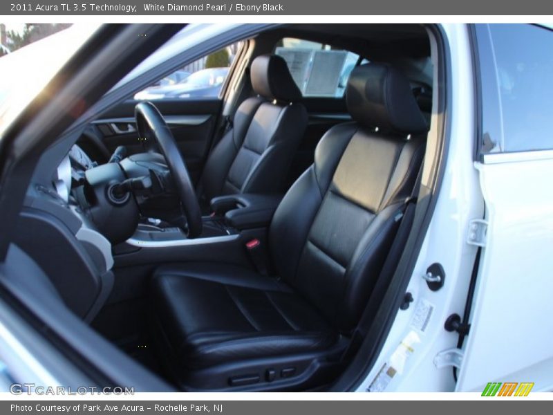 White Diamond Pearl / Ebony Black 2011 Acura TL 3.5 Technology