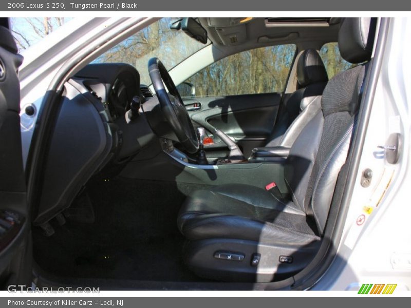 Tungsten Pearl / Black 2006 Lexus IS 250