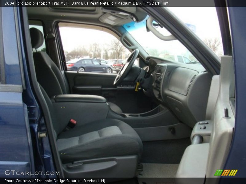 Dark Blue Pearl Metallic / Medium Dark Flint/Dark Flint 2004 Ford Explorer Sport Trac XLT