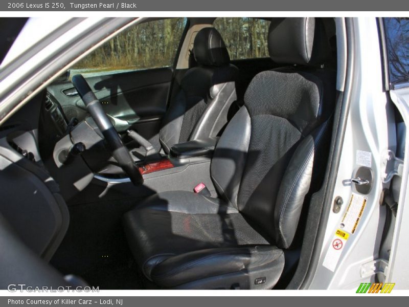 Tungsten Pearl / Black 2006 Lexus IS 250