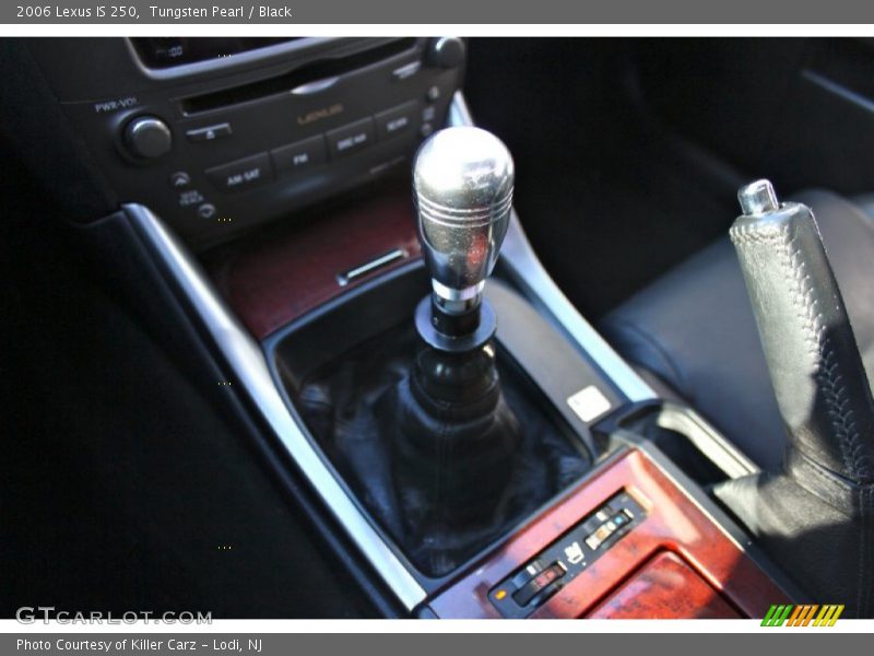 Tungsten Pearl / Black 2006 Lexus IS 250