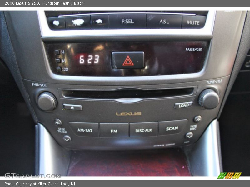 Tungsten Pearl / Black 2006 Lexus IS 250