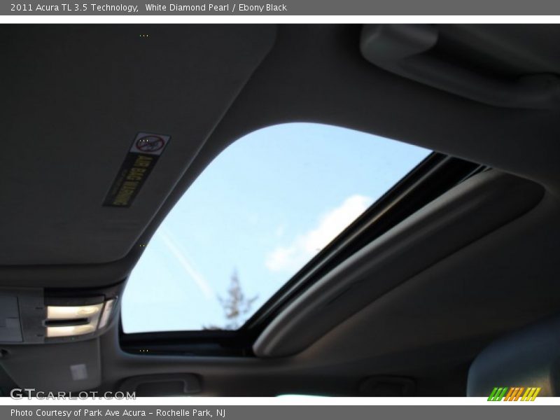 White Diamond Pearl / Ebony Black 2011 Acura TL 3.5 Technology