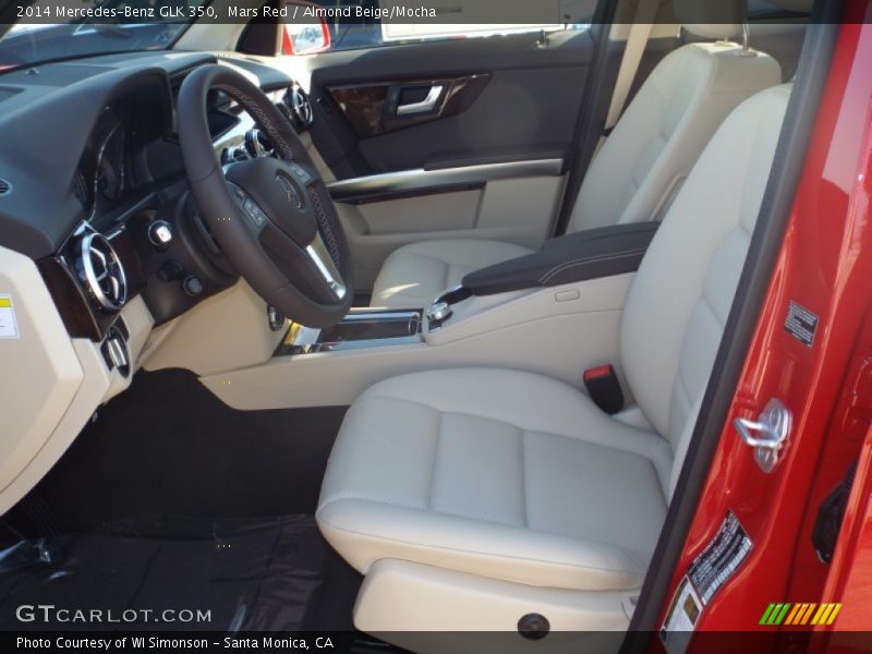 Mars Red / Almond Beige/Mocha 2014 Mercedes-Benz GLK 350