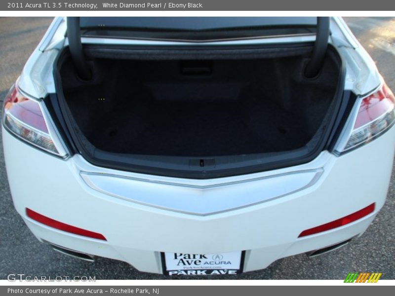 White Diamond Pearl / Ebony Black 2011 Acura TL 3.5 Technology