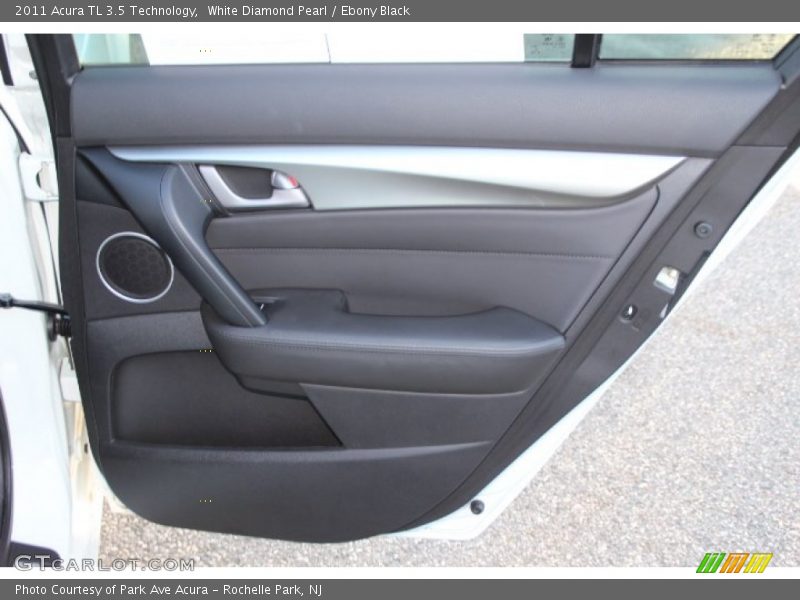 White Diamond Pearl / Ebony Black 2011 Acura TL 3.5 Technology