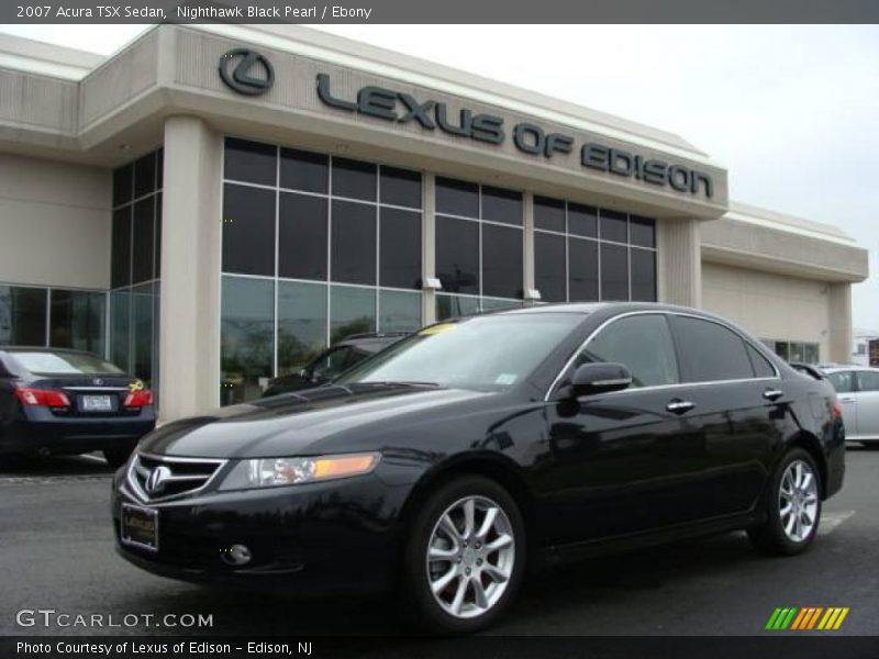 Nighthawk Black Pearl / Ebony 2007 Acura TSX Sedan