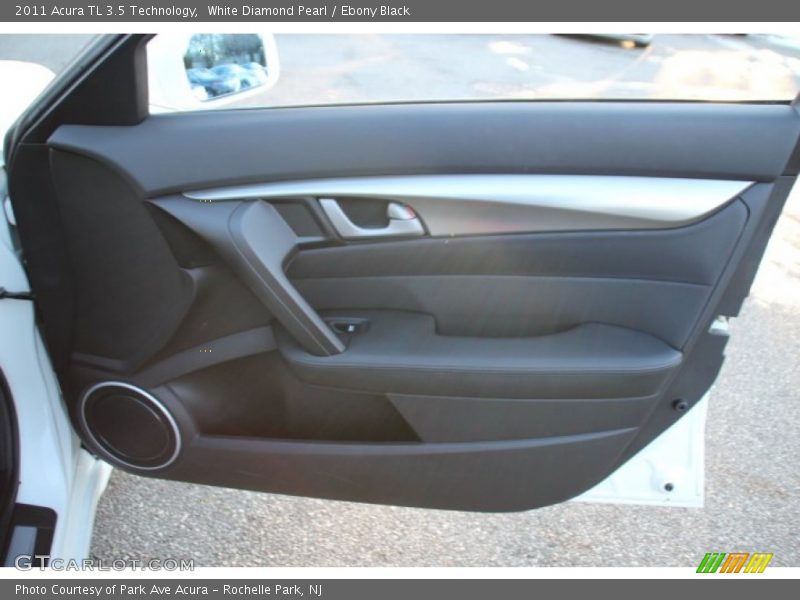White Diamond Pearl / Ebony Black 2011 Acura TL 3.5 Technology