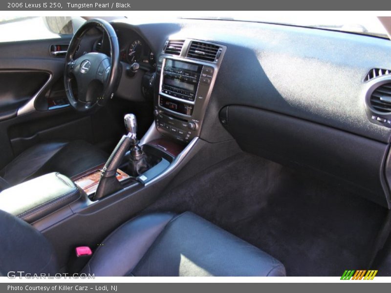 Tungsten Pearl / Black 2006 Lexus IS 250