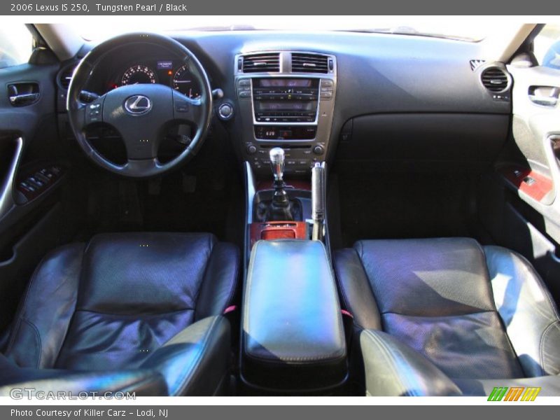 Tungsten Pearl / Black 2006 Lexus IS 250