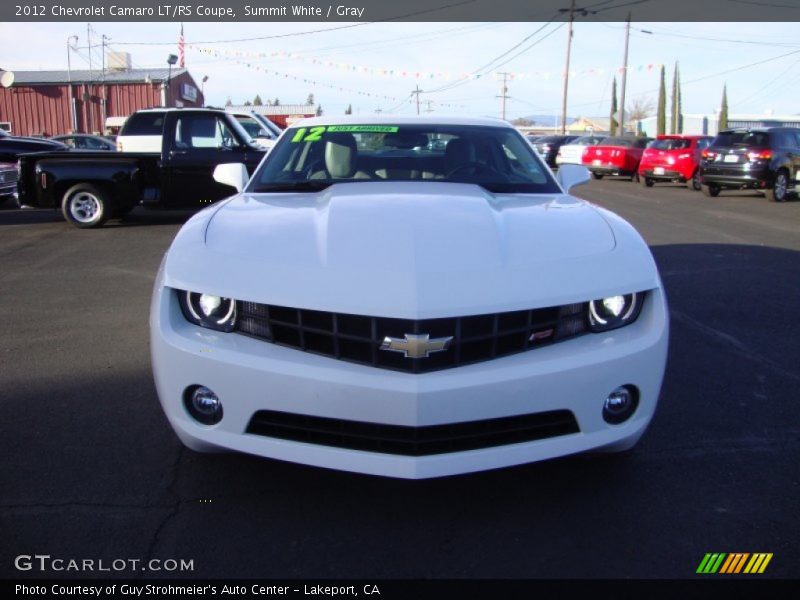 Summit White / Gray 2012 Chevrolet Camaro LT/RS Coupe