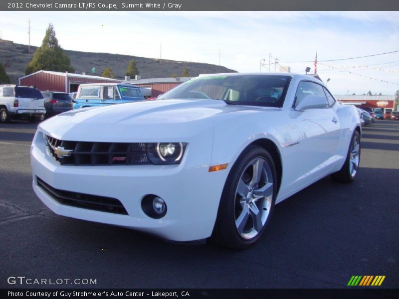 Summit White / Gray 2012 Chevrolet Camaro LT/RS Coupe