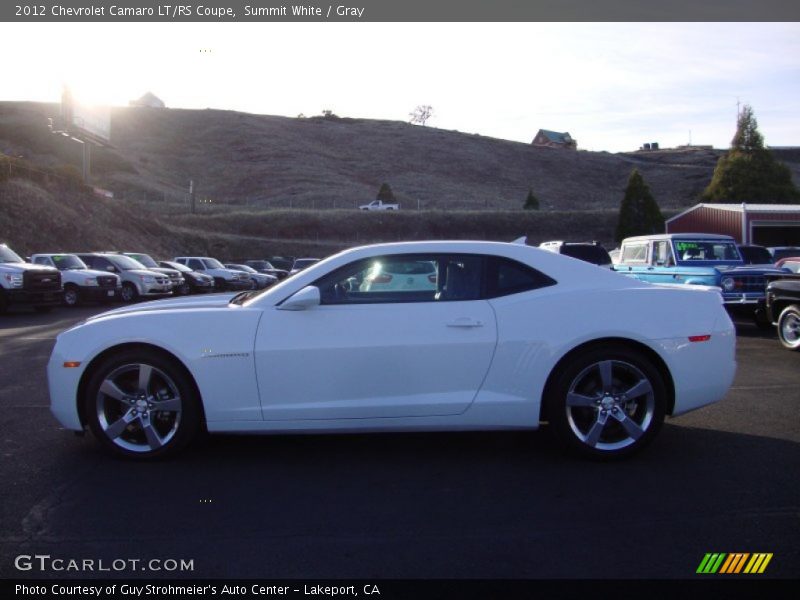 Summit White / Gray 2012 Chevrolet Camaro LT/RS Coupe