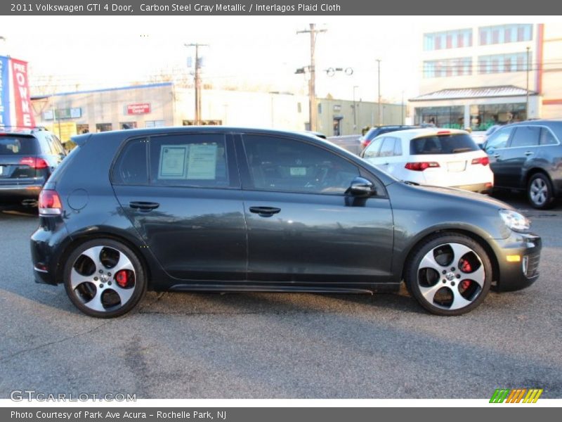 Carbon Steel Gray Metallic / Interlagos Plaid Cloth 2011 Volkswagen GTI 4 Door