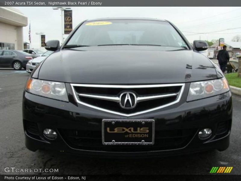 Nighthawk Black Pearl / Ebony 2007 Acura TSX Sedan