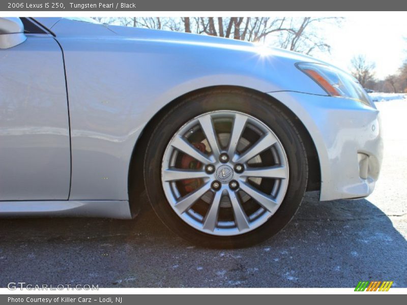 Tungsten Pearl / Black 2006 Lexus IS 250