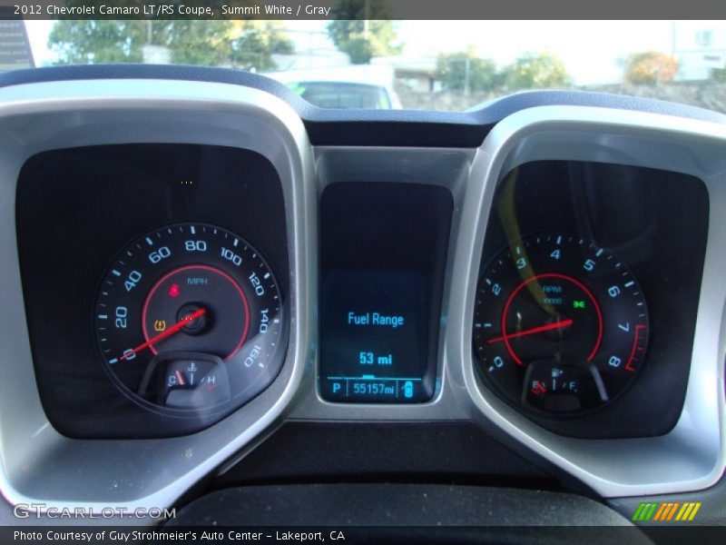 Summit White / Gray 2012 Chevrolet Camaro LT/RS Coupe
