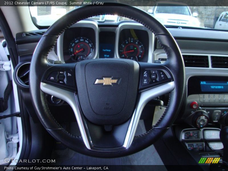 Summit White / Gray 2012 Chevrolet Camaro LT/RS Coupe