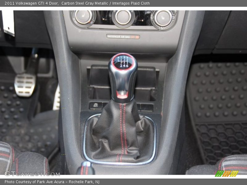 Carbon Steel Gray Metallic / Interlagos Plaid Cloth 2011 Volkswagen GTI 4 Door