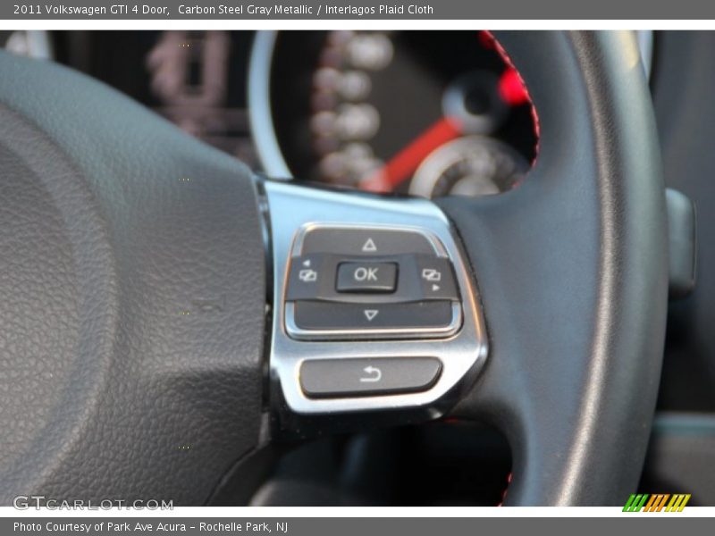 Carbon Steel Gray Metallic / Interlagos Plaid Cloth 2011 Volkswagen GTI 4 Door