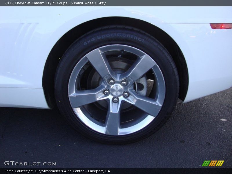Summit White / Gray 2012 Chevrolet Camaro LT/RS Coupe