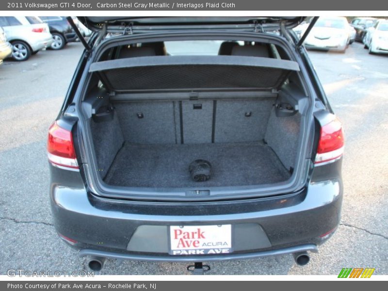 Carbon Steel Gray Metallic / Interlagos Plaid Cloth 2011 Volkswagen GTI 4 Door