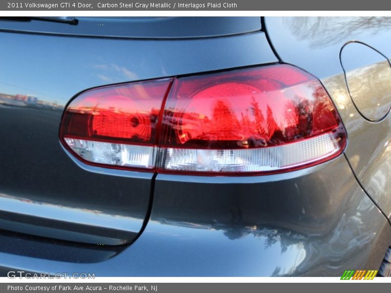 Carbon Steel Gray Metallic / Interlagos Plaid Cloth 2011 Volkswagen GTI 4 Door