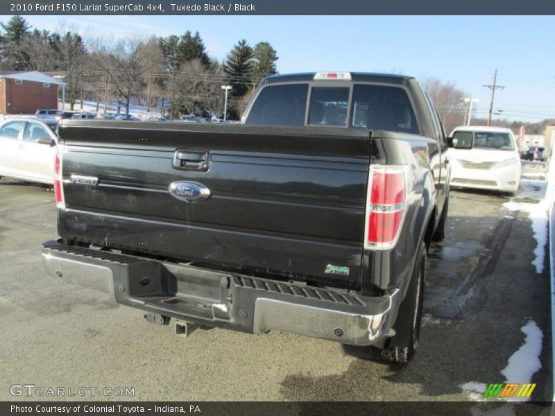 Tuxedo Black / Black 2010 Ford F150 Lariat SuperCab 4x4