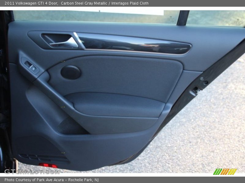Carbon Steel Gray Metallic / Interlagos Plaid Cloth 2011 Volkswagen GTI 4 Door