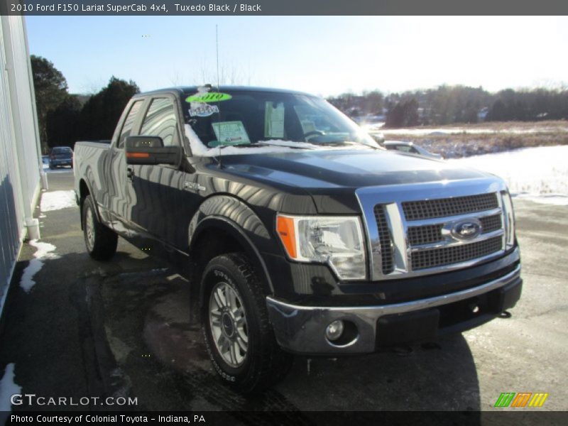 Tuxedo Black / Black 2010 Ford F150 Lariat SuperCab 4x4