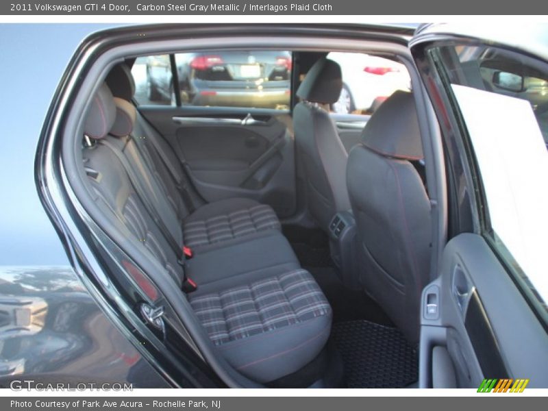 Carbon Steel Gray Metallic / Interlagos Plaid Cloth 2011 Volkswagen GTI 4 Door
