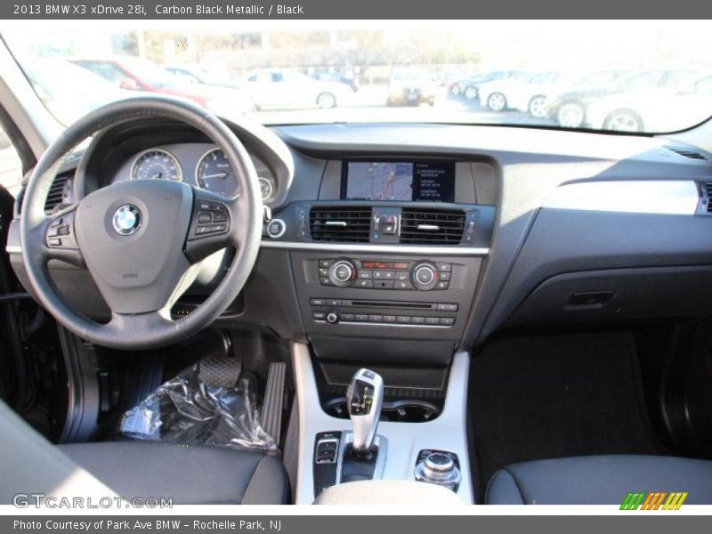 Carbon Black Metallic / Black 2013 BMW X3 xDrive 28i